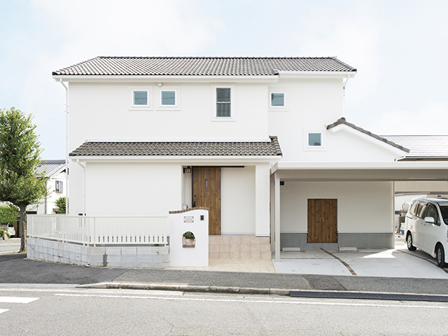 S.080　自然素材と収納にこだわった36坪の家　愛知県