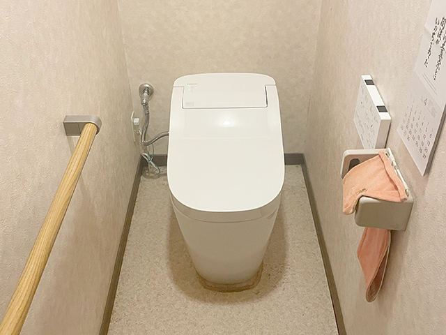 トイレ入替えで水漏れ解消｜Panasonic アラウーノ｜岐阜県羽島市