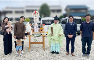新築　平屋　岐阜県羽島市　地鎮祭
