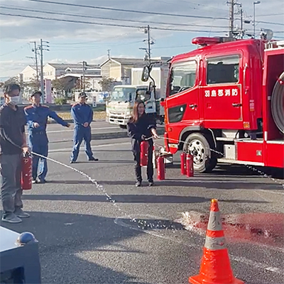 ロビン 秋の火災・避難訓練 岐阜