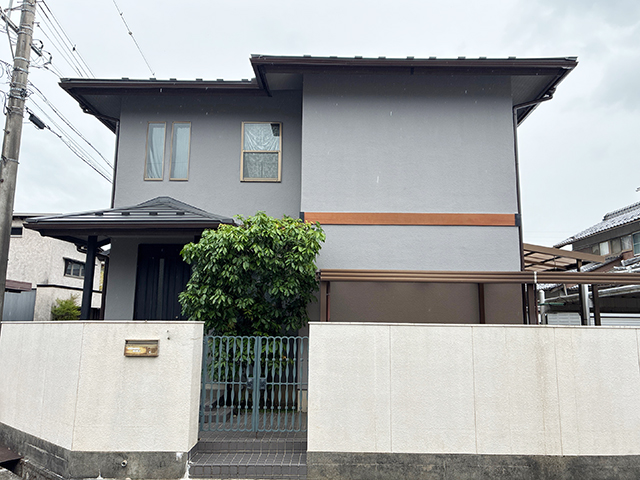 暑さのお悩みを解決！屋根カバー工法と遮熱塗料で外壁塗装｜岐阜県安八郡